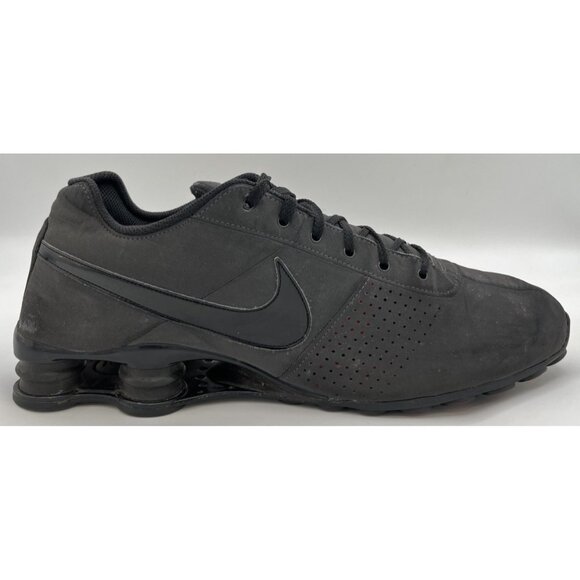 Nike Shox Deliver 2012 Men\'s Size 13 Running Shoes 317547-066 Black/Gray/Red